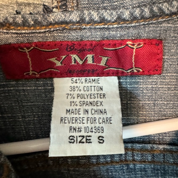 YMI Hooded Denim Jacket - Picture 5 of 5